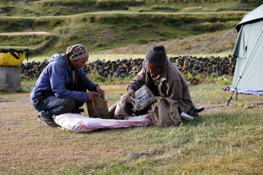 Camping during Upper Dolpo Trek